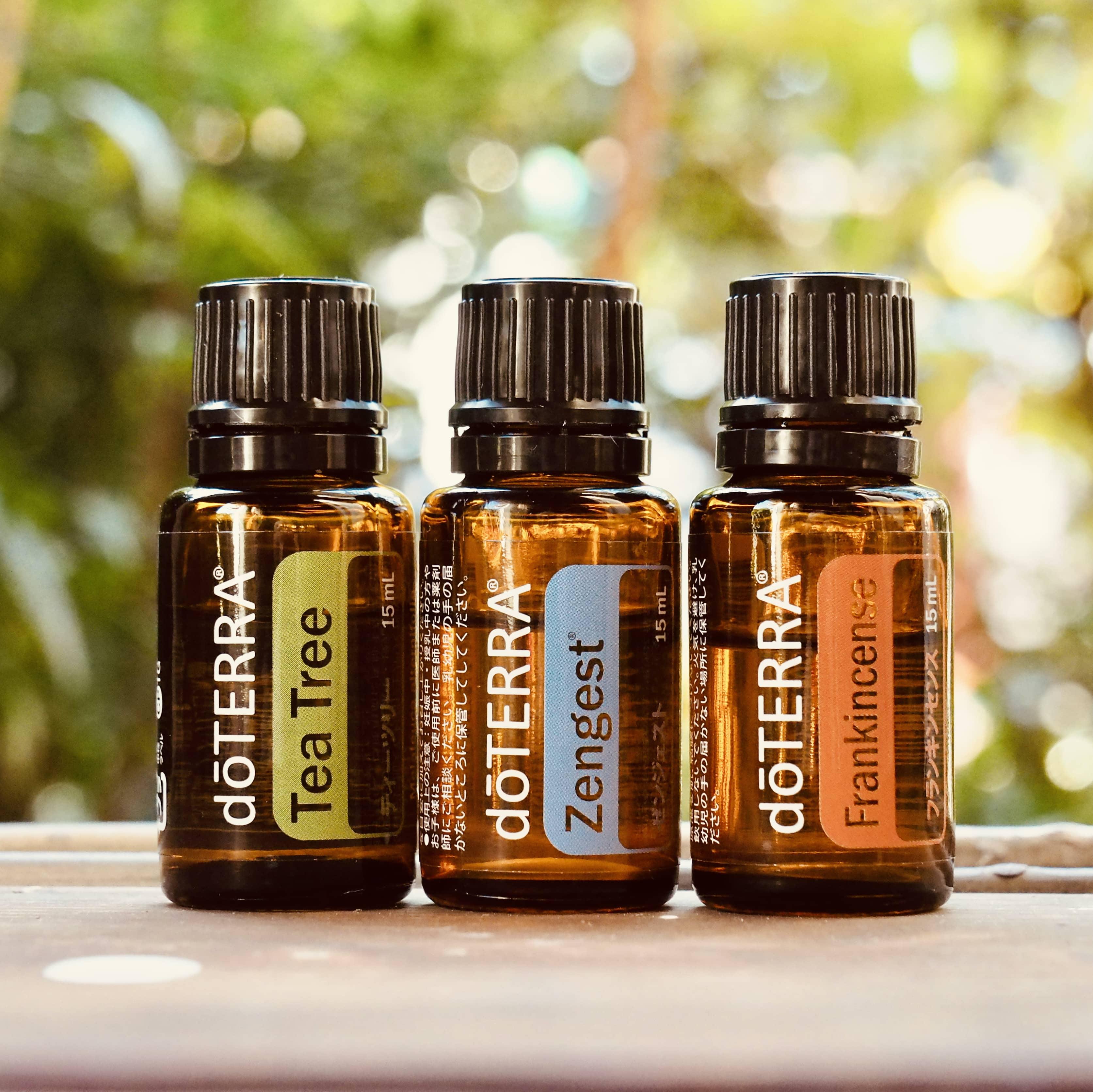 doTERRA　アロマオイル　未開封　まとめ売り doTERRA アロマオイルセット 4本